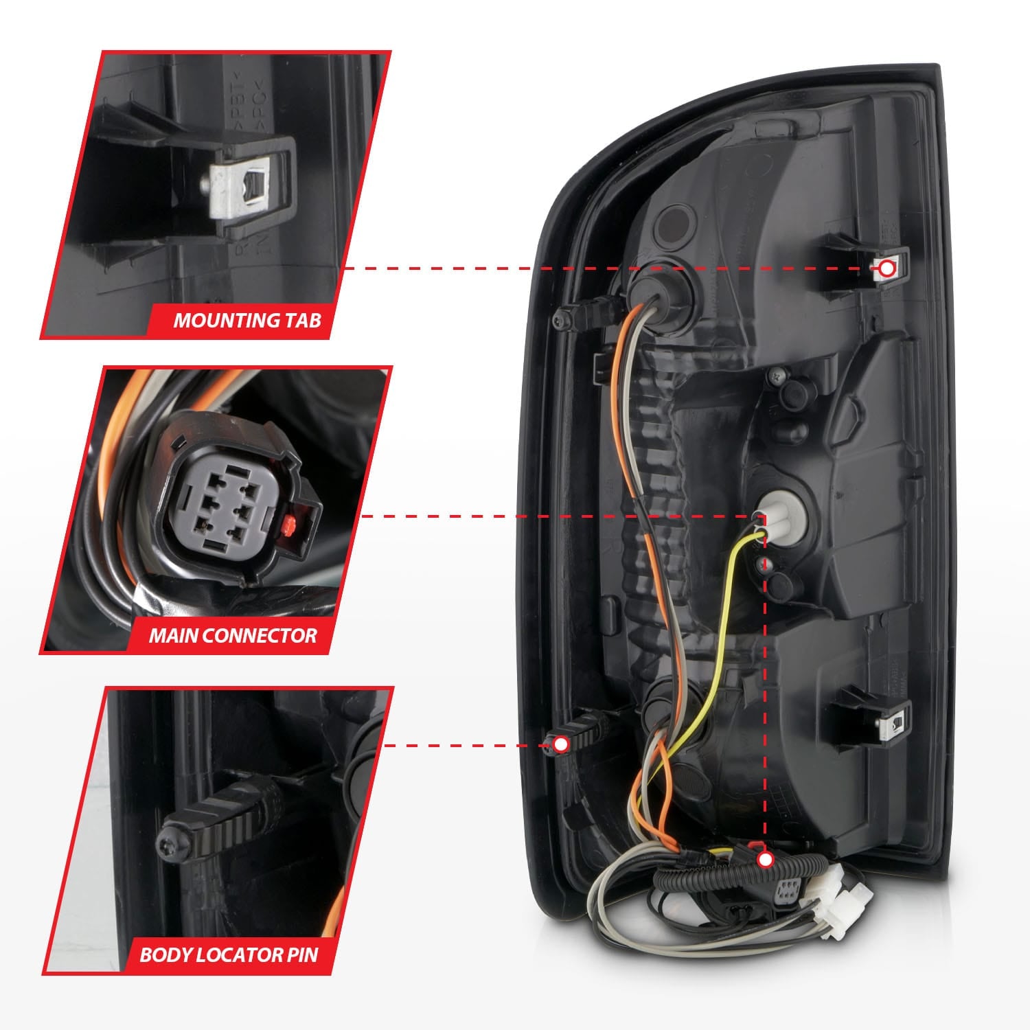 ANZO USA ANZO USA 311433 Tail Light Set