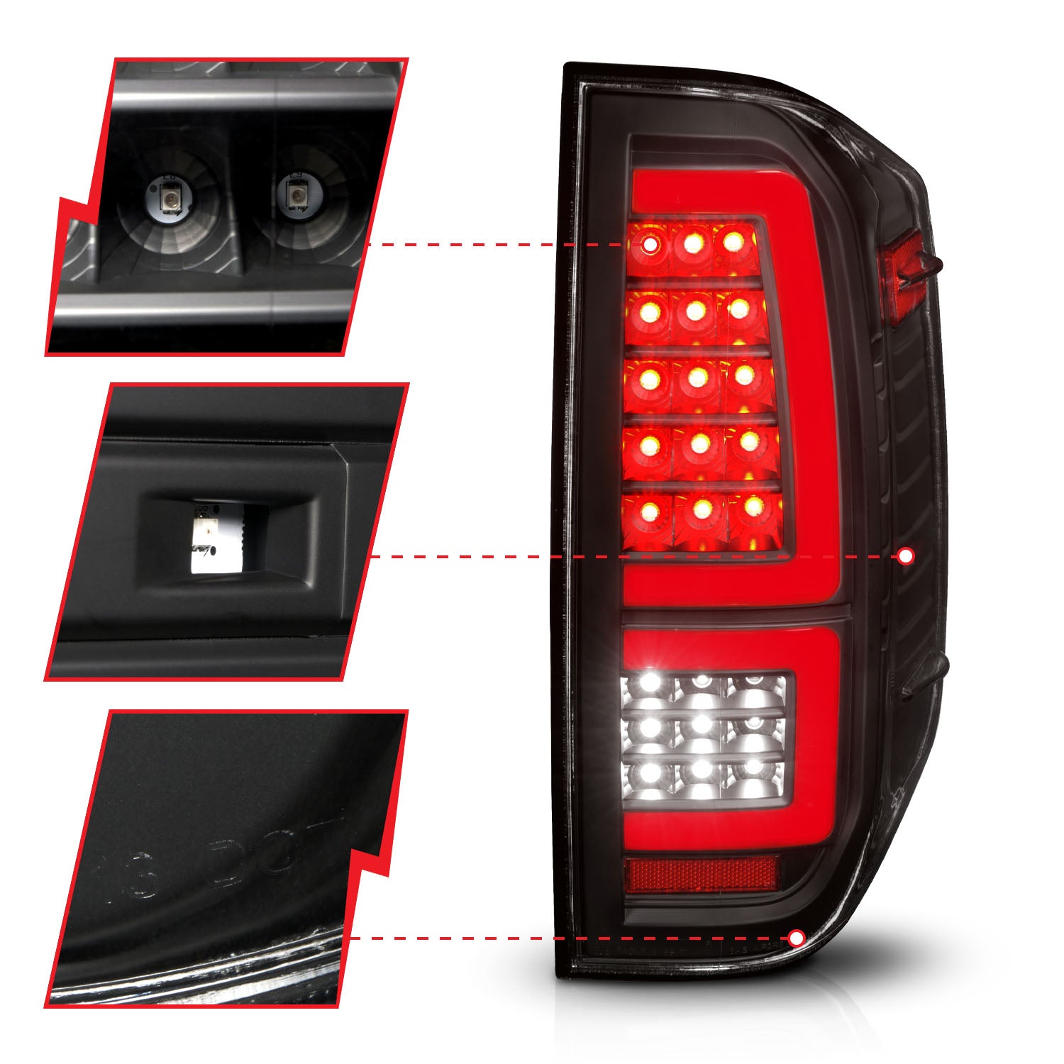ANZO USA 311436 - Tail Light Set