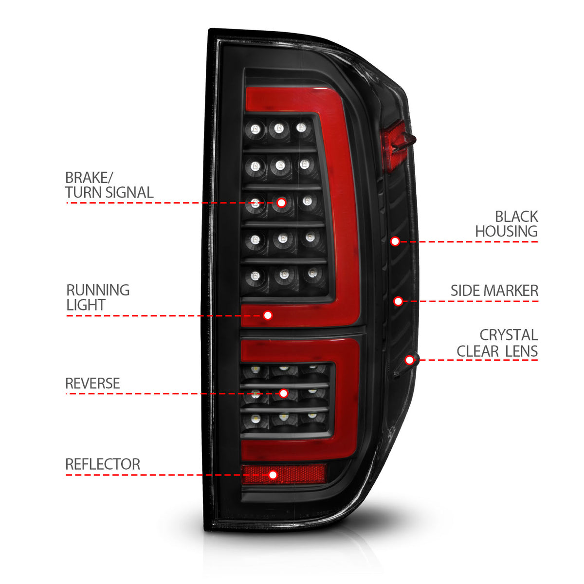 ANZO USA 311436 - Tail Light Set