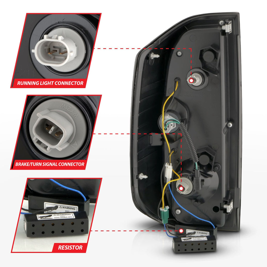 ANZO USA ANZO USA 311437 Tail Light Set