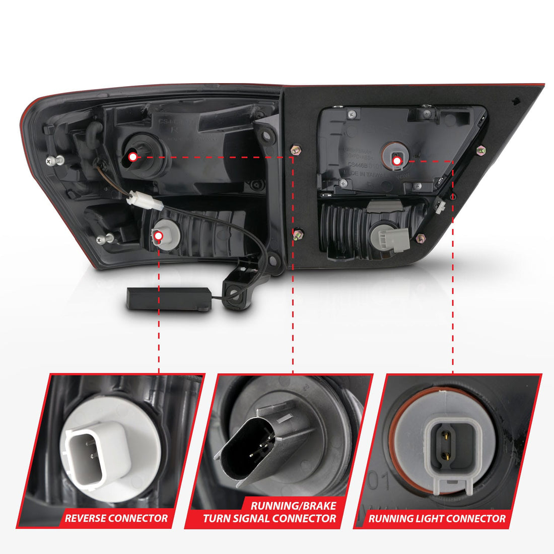ANZO USA ANZO USA 311439 Tail Light Set