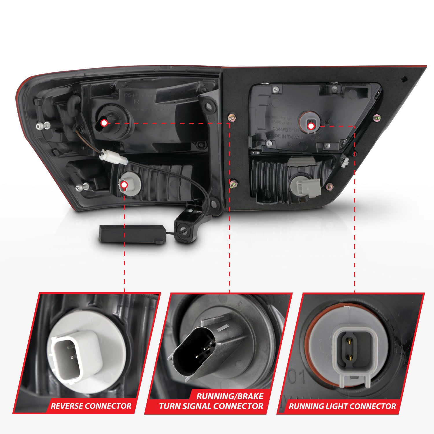 ANZO USA 311439 - Tail Light Set