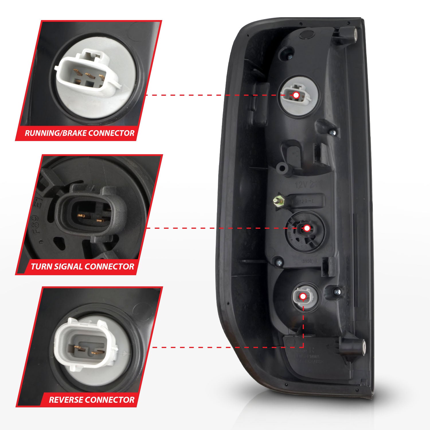 ANZO USA 311443 - Tail Light Set