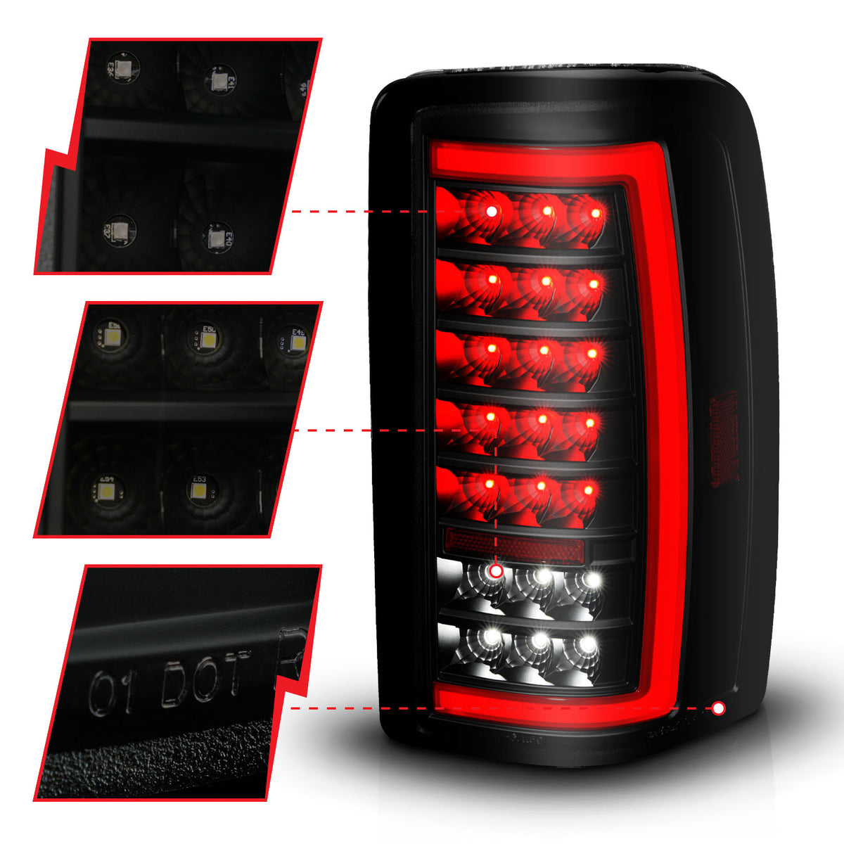 ANZO USA 311449 - Tail Light Set