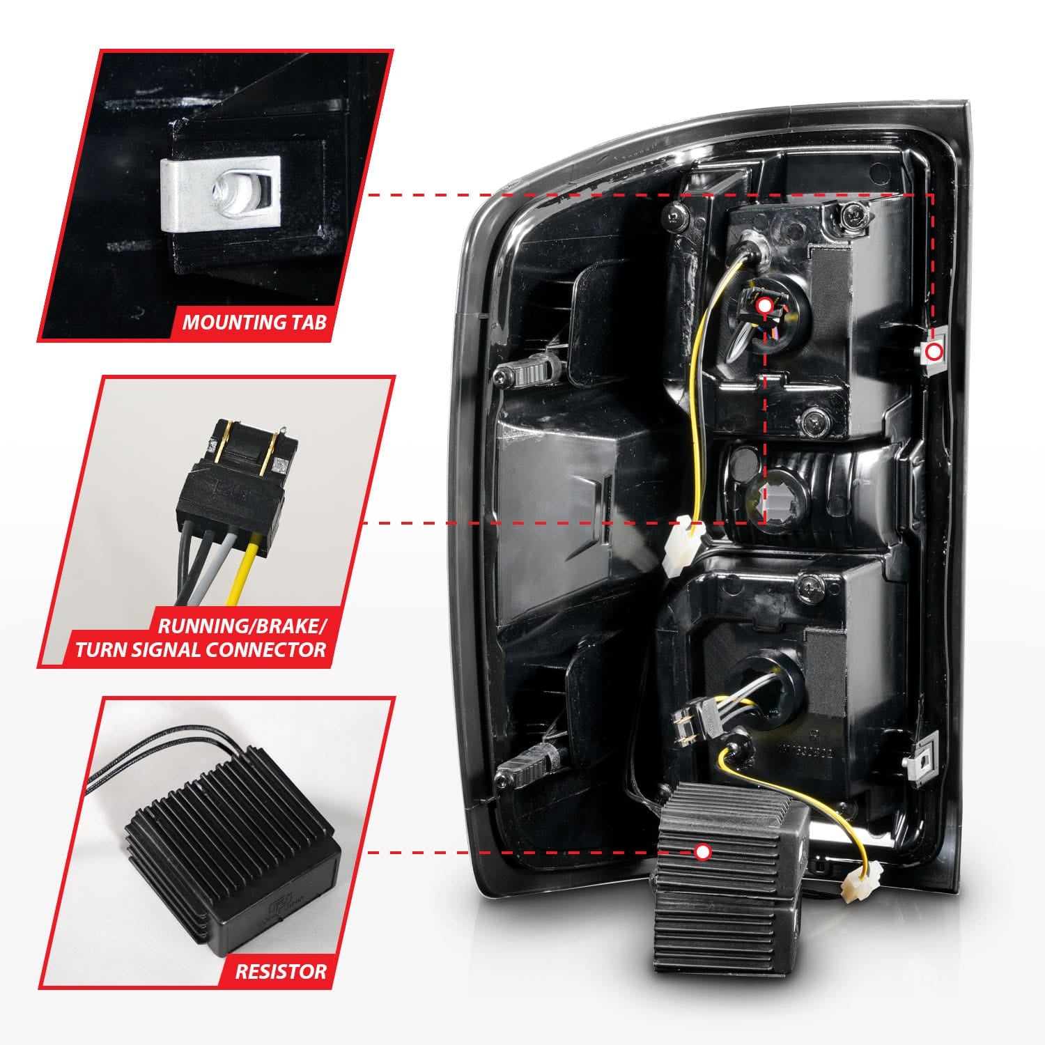 ANZO USA ANZO USA 311450 Tail Light Set
