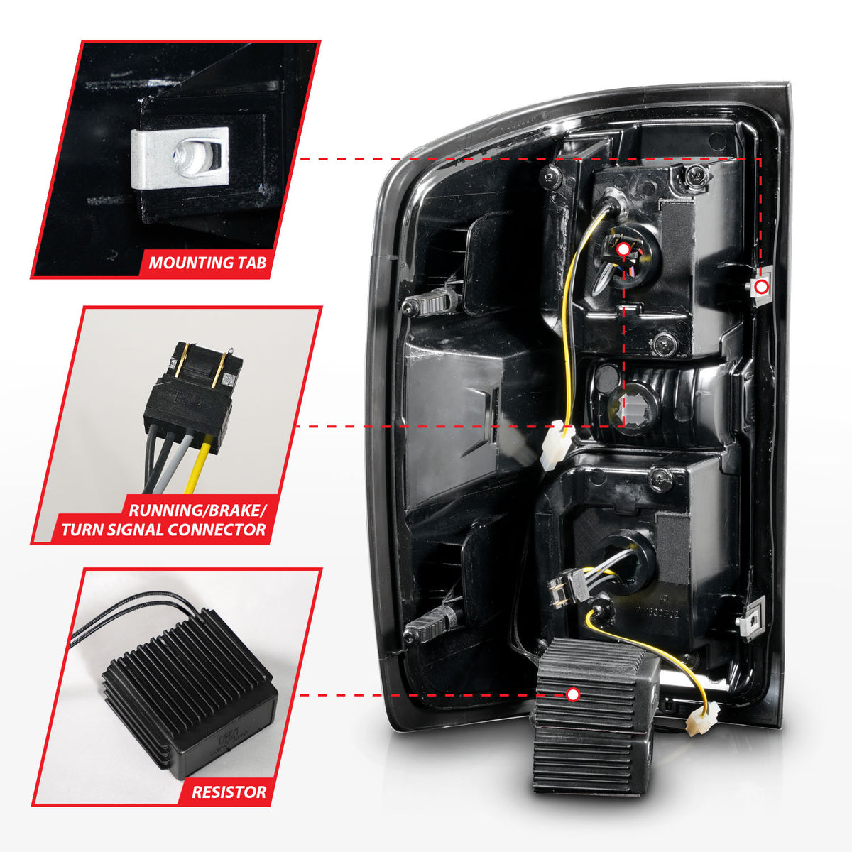 ANZO USA 311451 - Tail Light Set