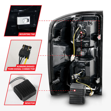 ANZO USA 311451 - Tail Light Set