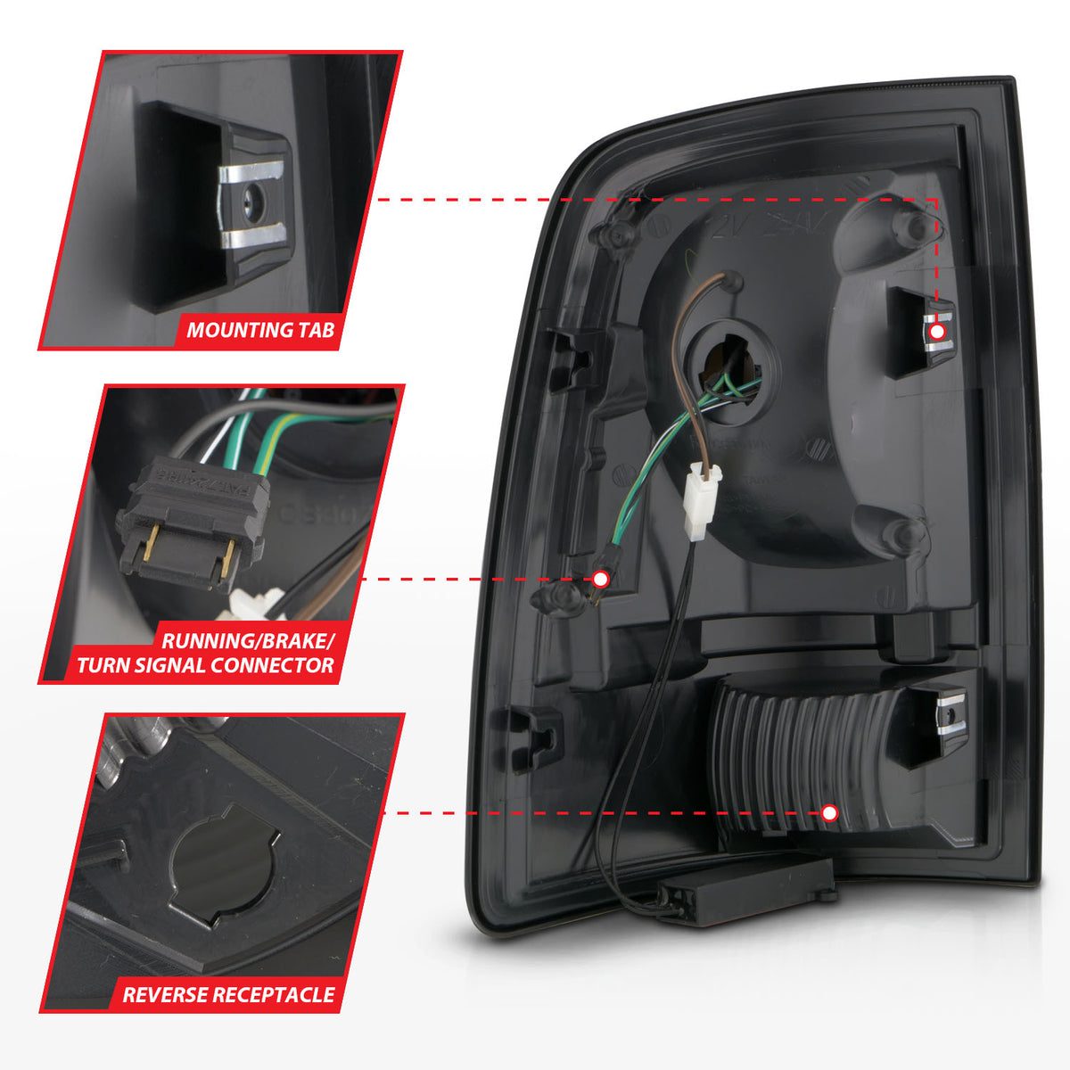 ANZO USA 311453 - Tail Light Set