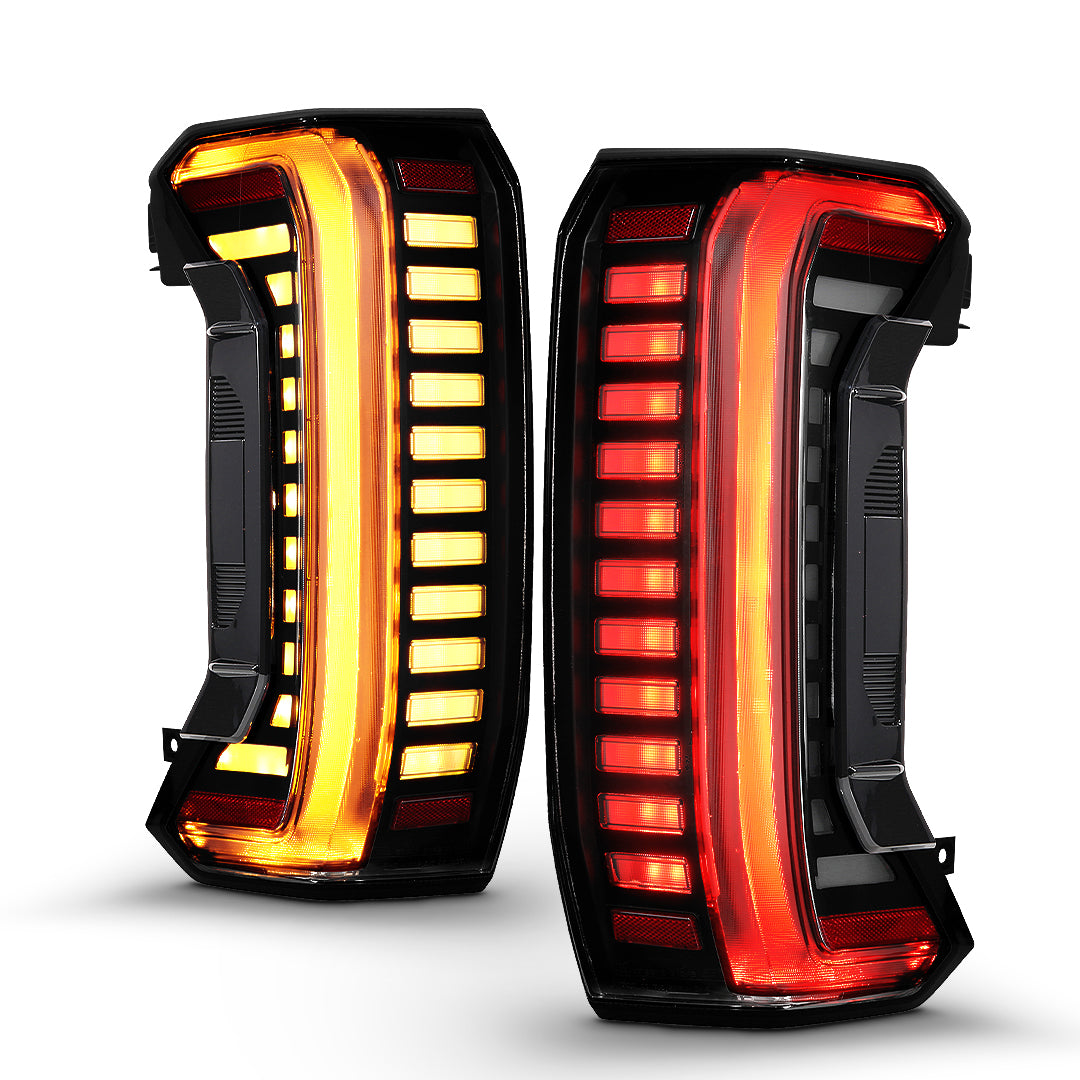 ANZO USA 311455X - FULL LED TAIL LIGHTS SMOKE LENS 4