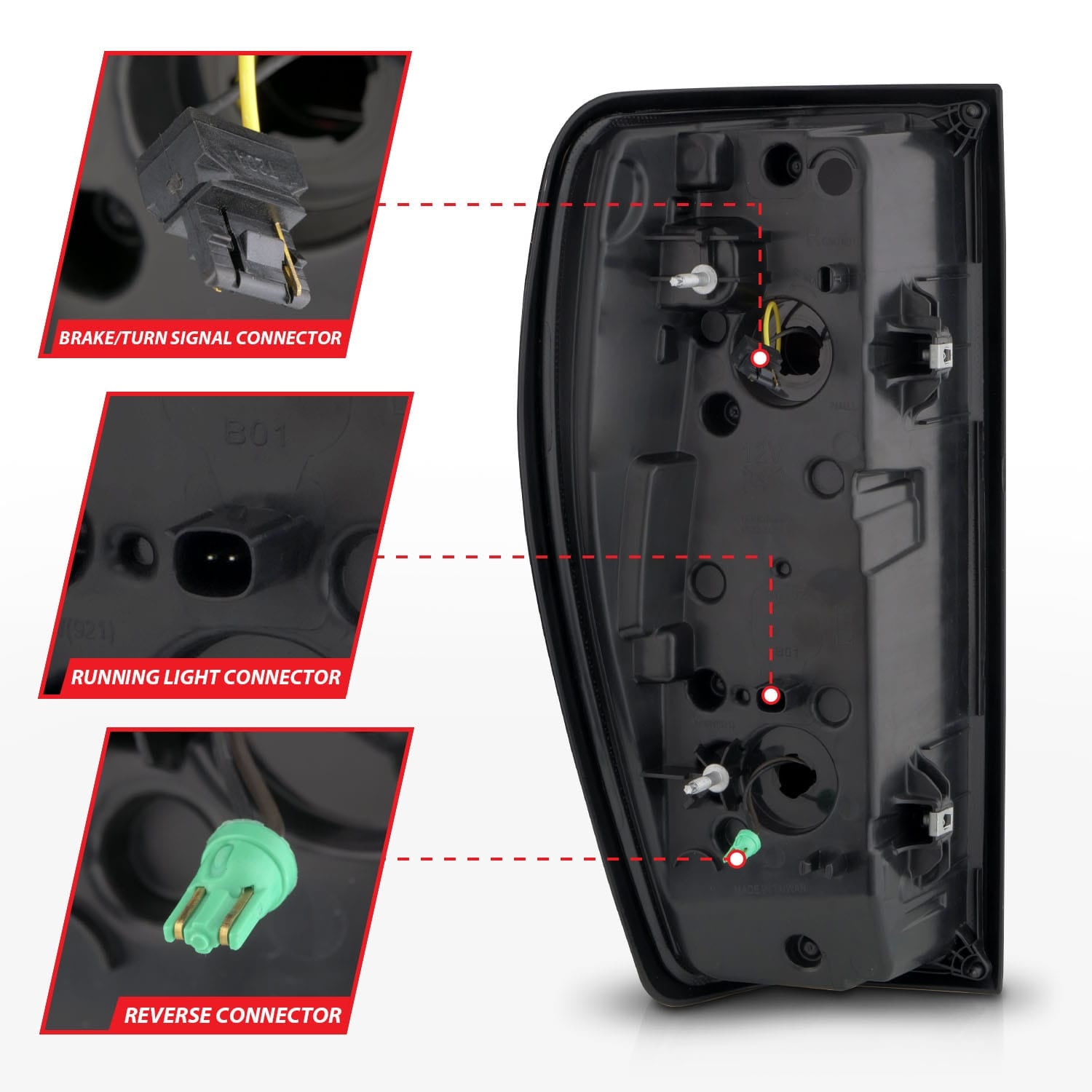 ANZO USA ANZO USA 311457 Tail Light Set