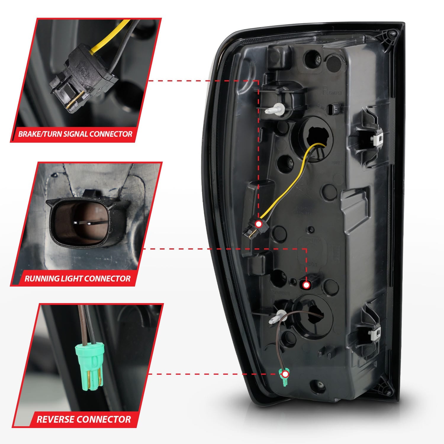 ANZO USA ANZO USA 311458 Tail Light Set
