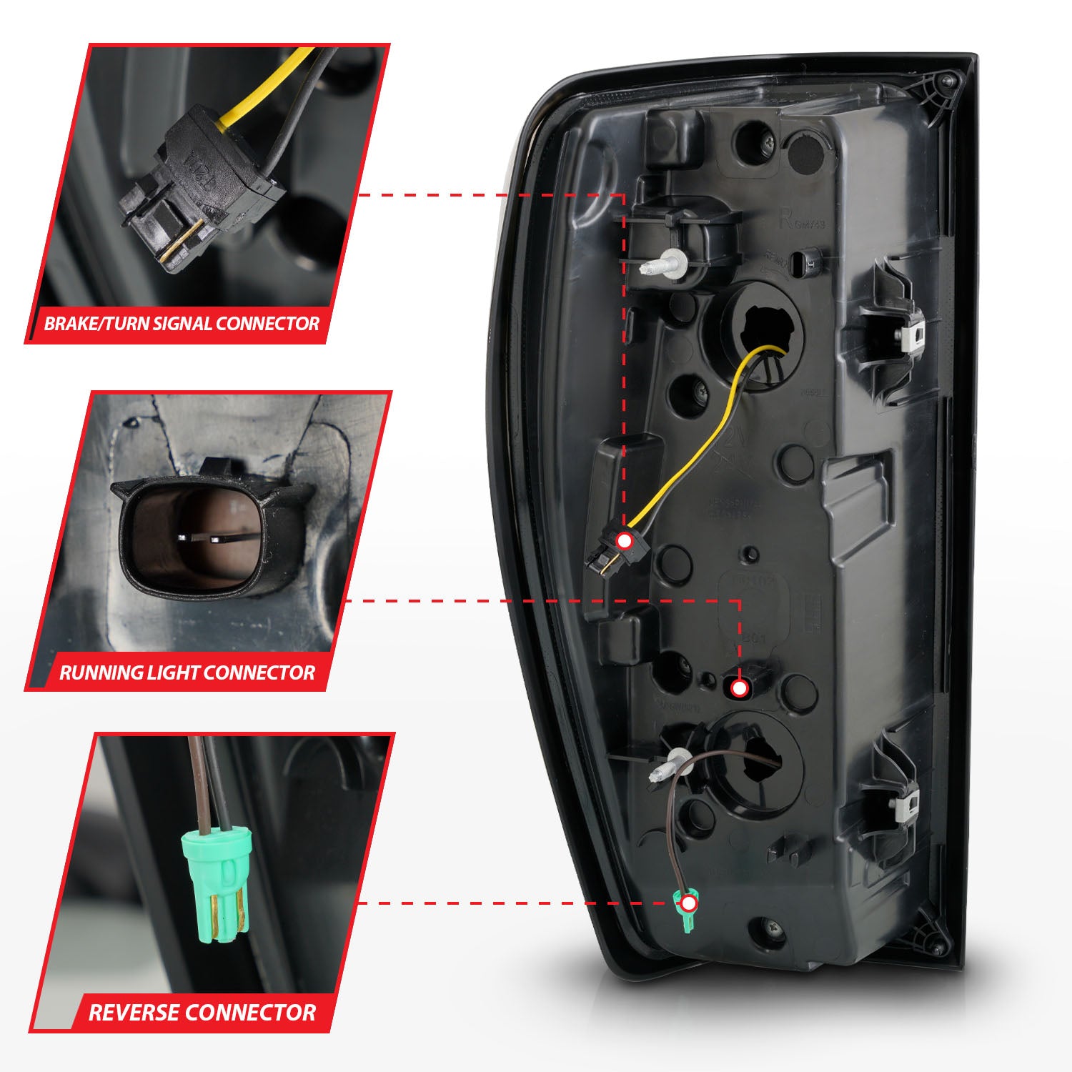 ANZO USA 311458 - Tail Light Set