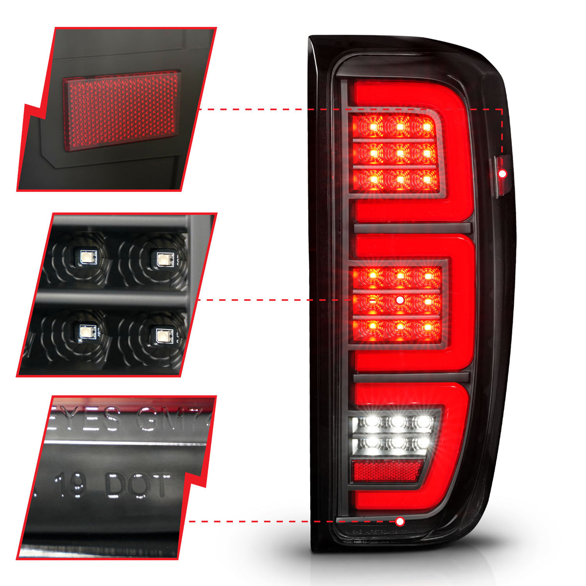 ANZO USA 311459 - Tail Light Set