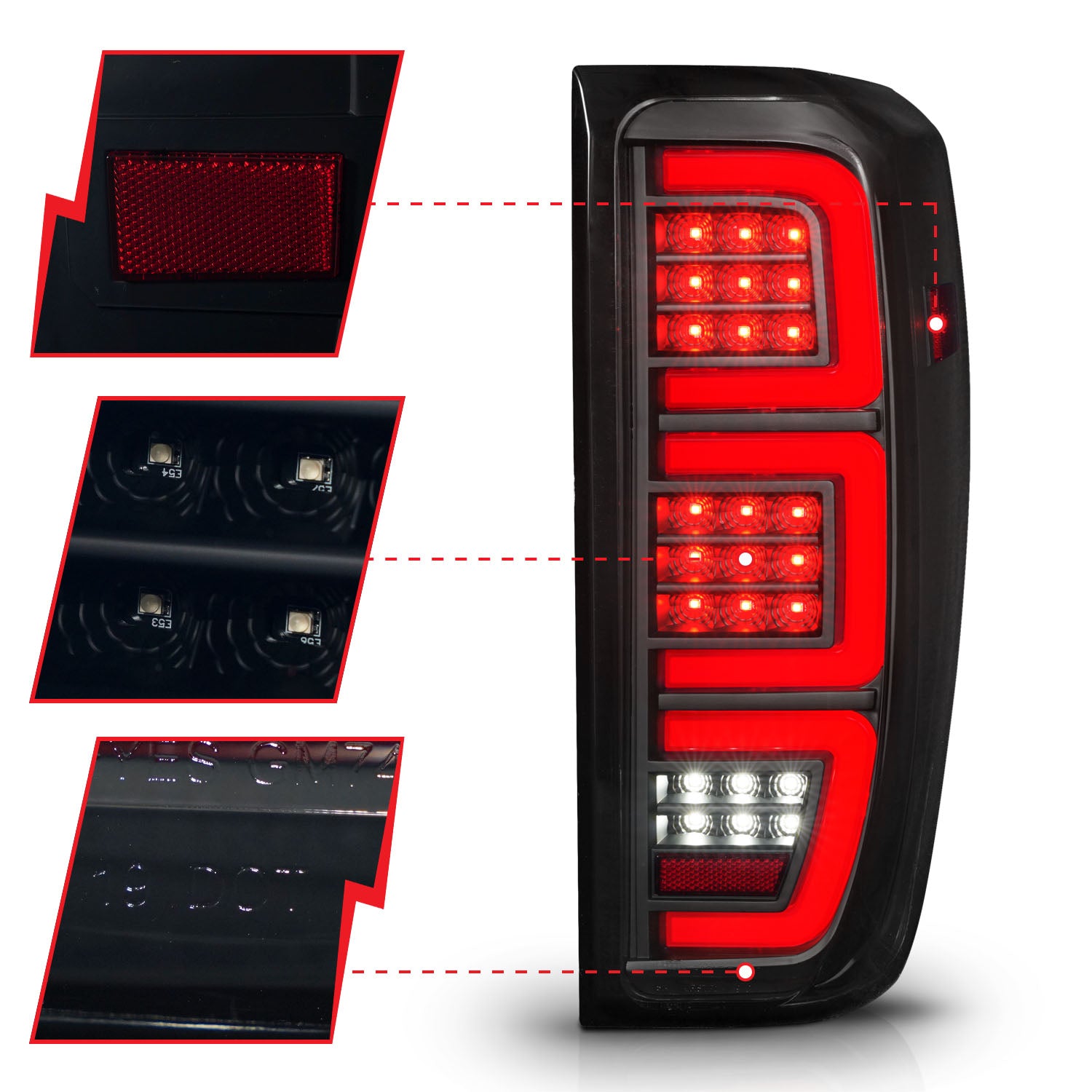 ANZO USA 311460 - Tail Light Set