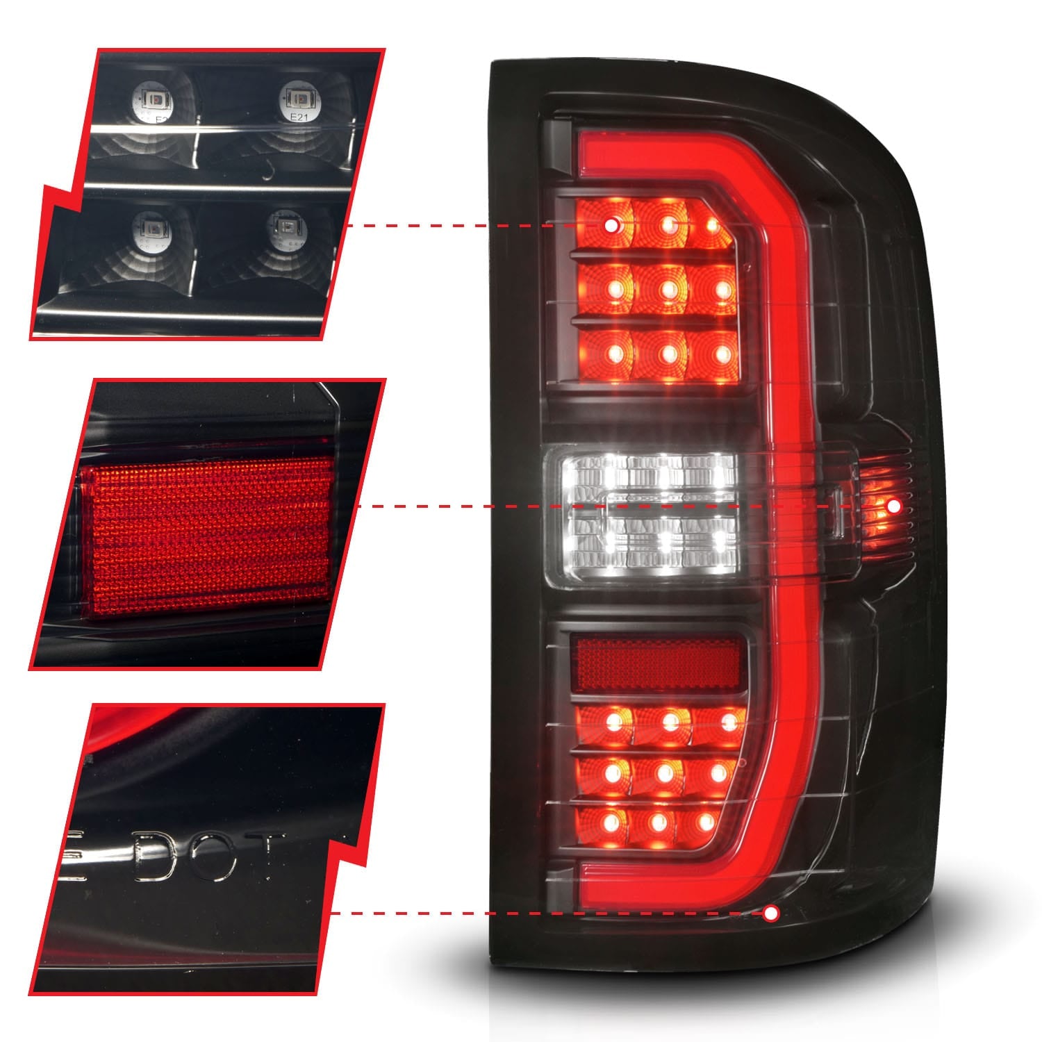 ANZO USA ANZO USA 311465 Tail Light Set
