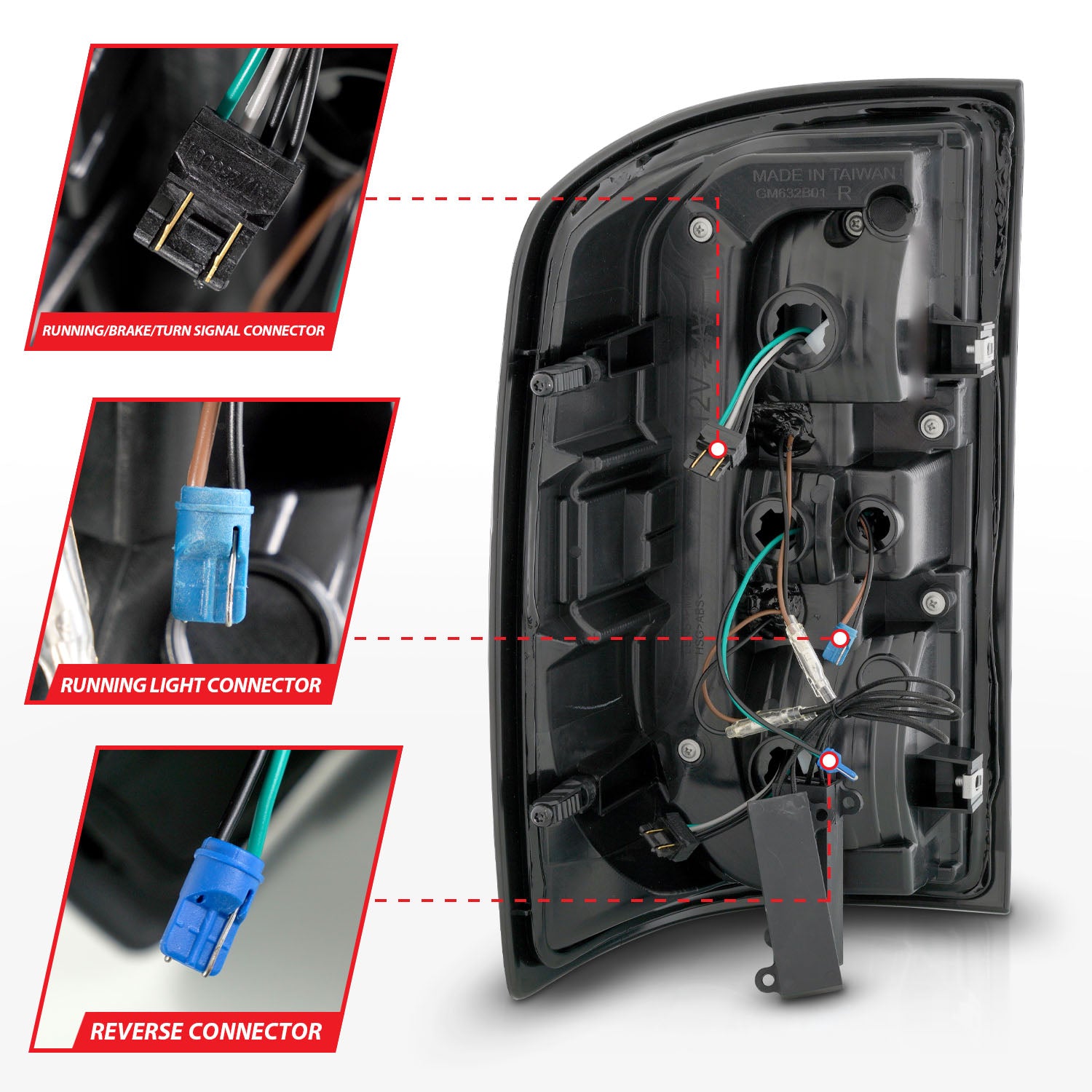 ANZO USA 311465 - Tail Light Set