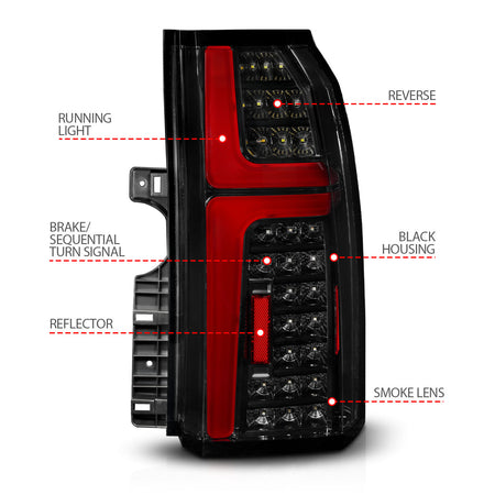 ANZO USA 311468 - Tail Light Set