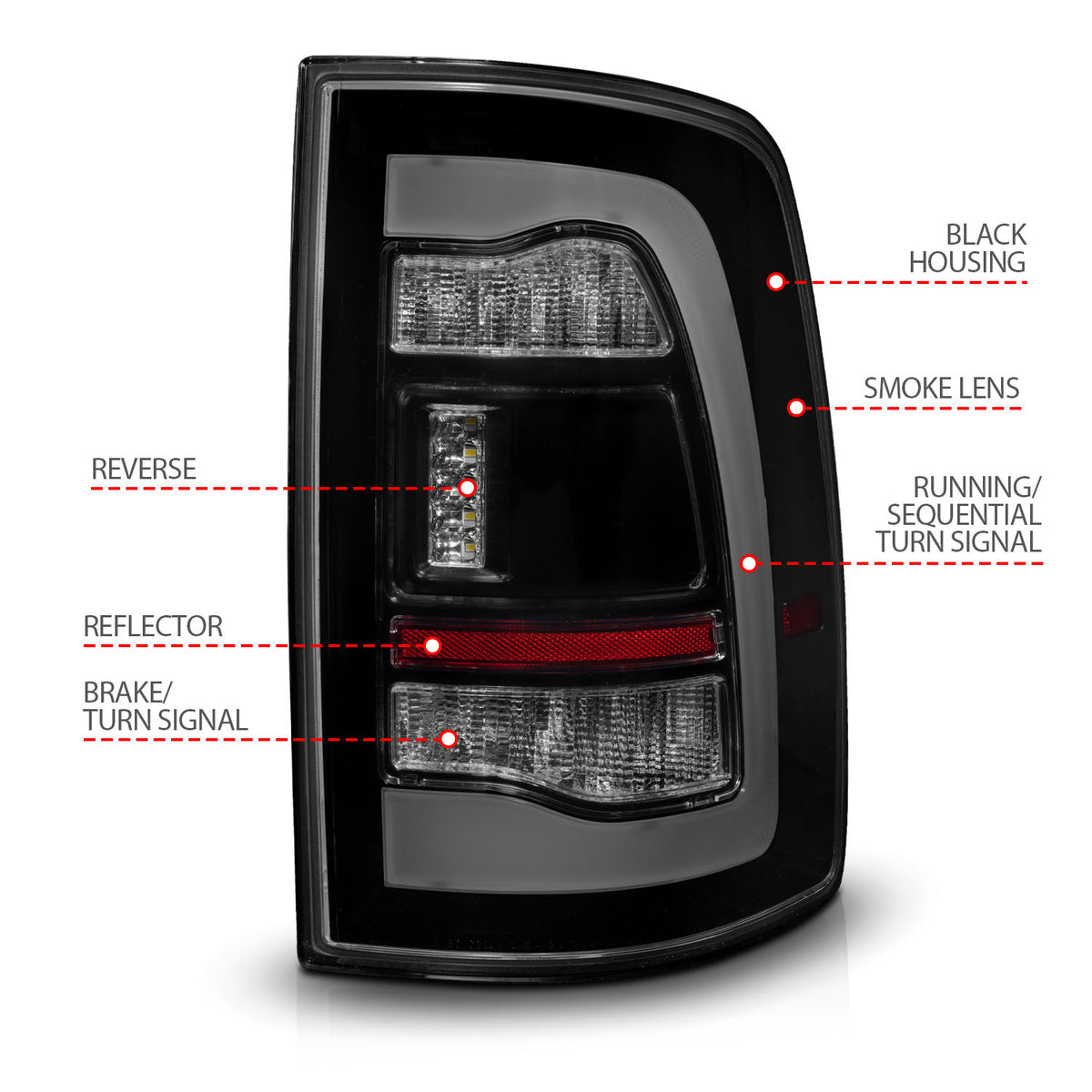 ANZO USA 311470 - Tail Light Set