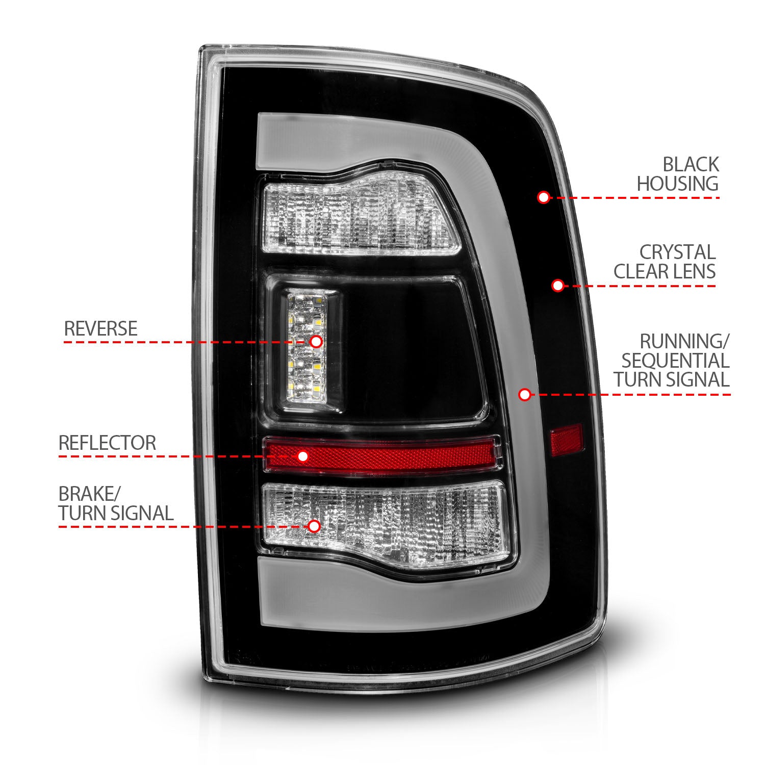 ANZO USA 311471 - Tail Light Set