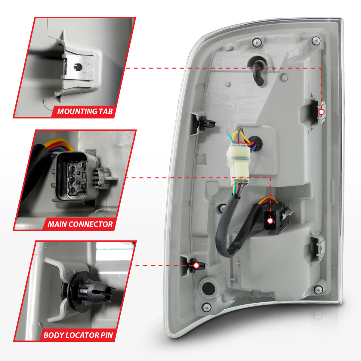 ANZO USA 311472 - Tail Light Set