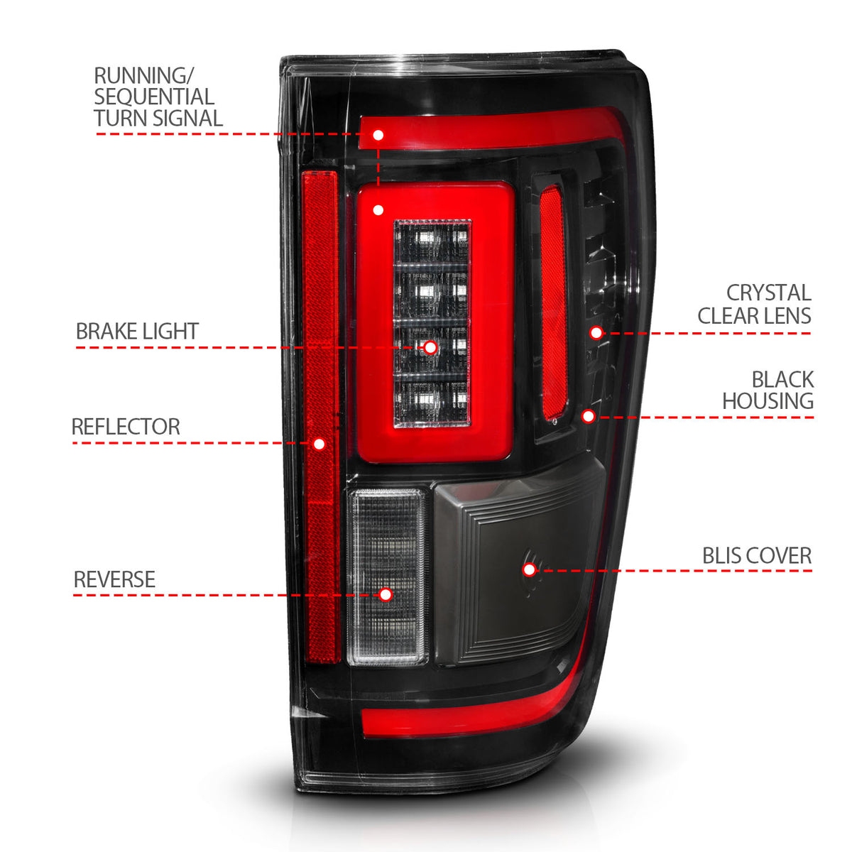 ANZO USA 311473 - Tail Light Set