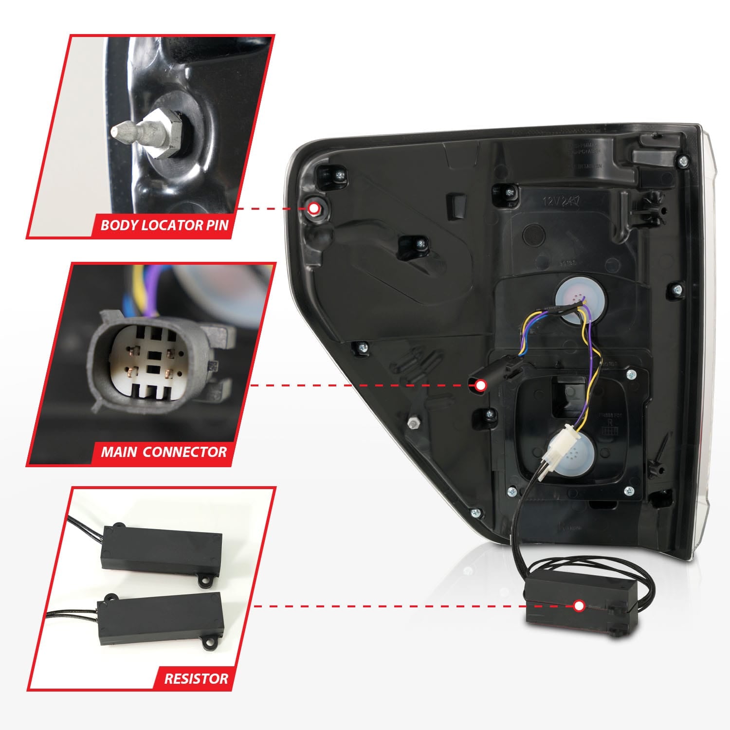 ANZO USA ANZO USA 311475 Tail Light Set