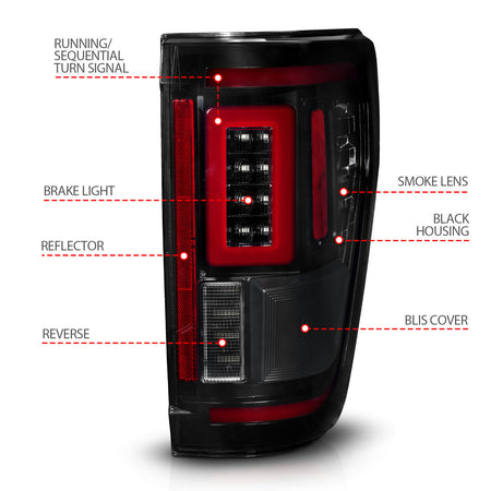 ANZO USA 311476 - Tail Light Set