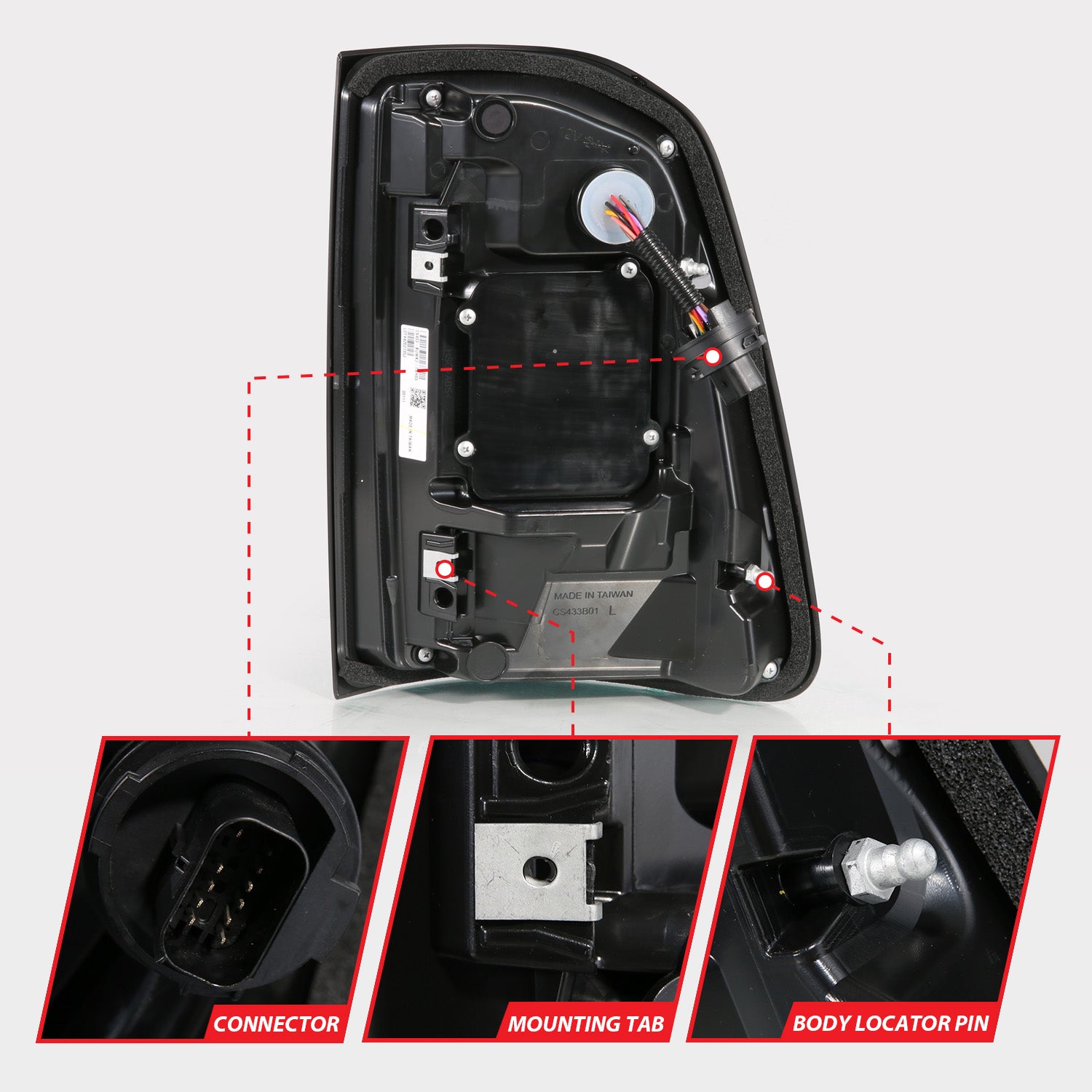ANZO USA 311481A - Tail Light Assembly 5