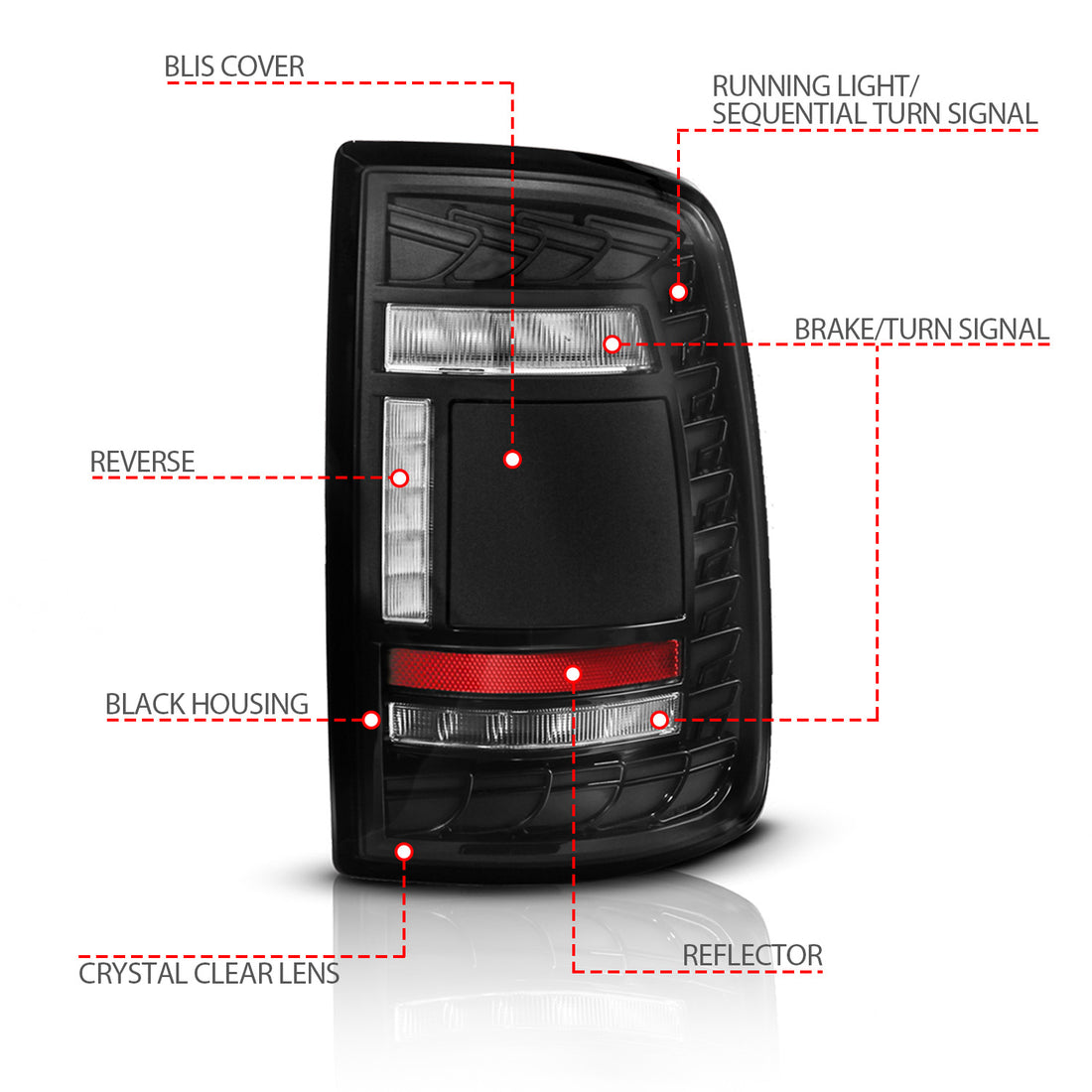 ANZO USA 311482A - Tail Light Assembly 4