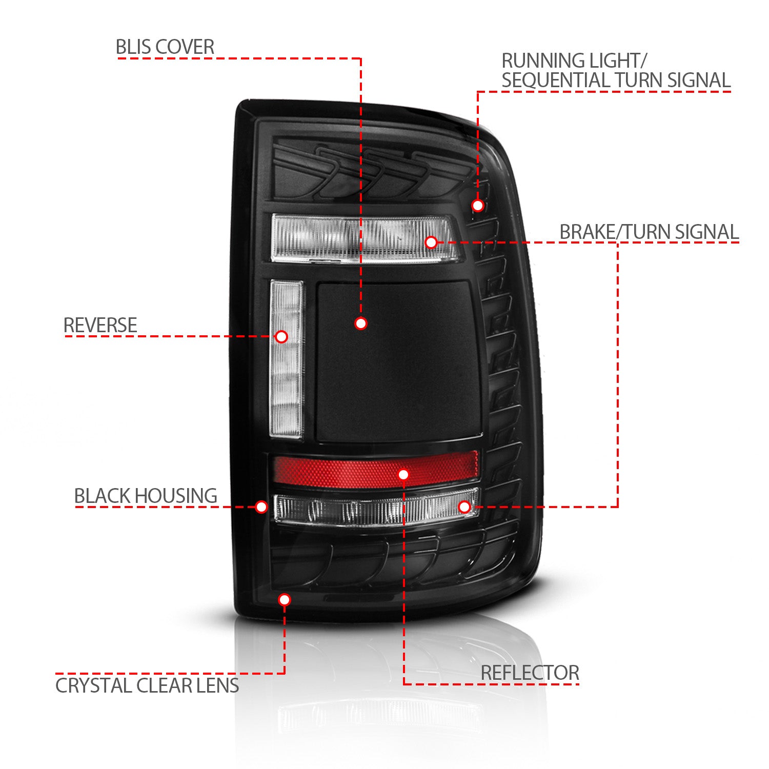 ANZO USA 311482A - Tail Light Assembly 4
