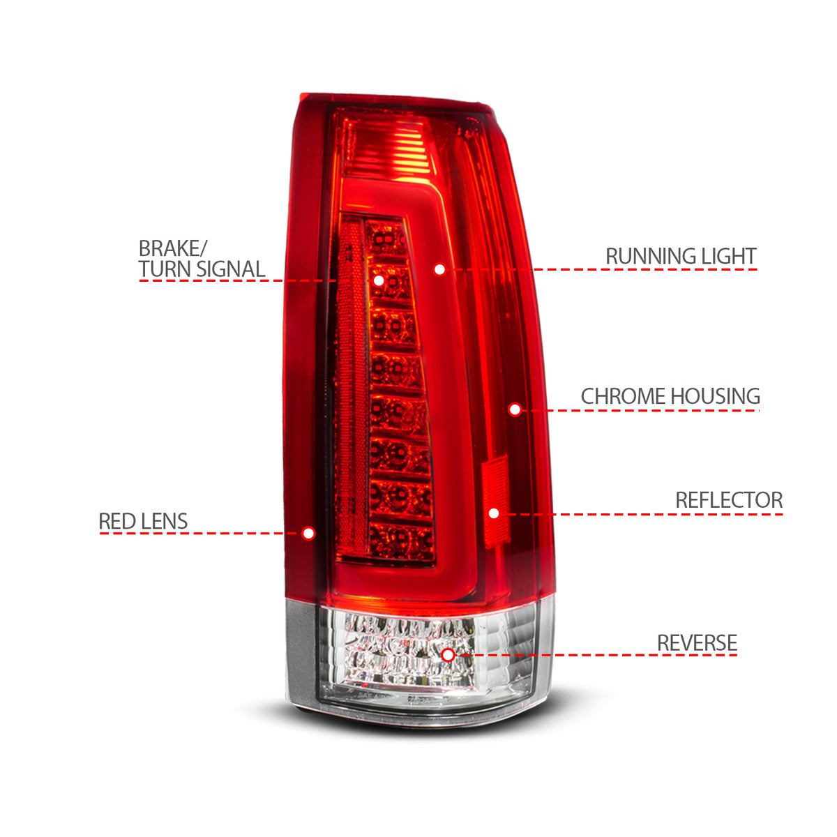 ANZO USA 311484 - Tail Light Set