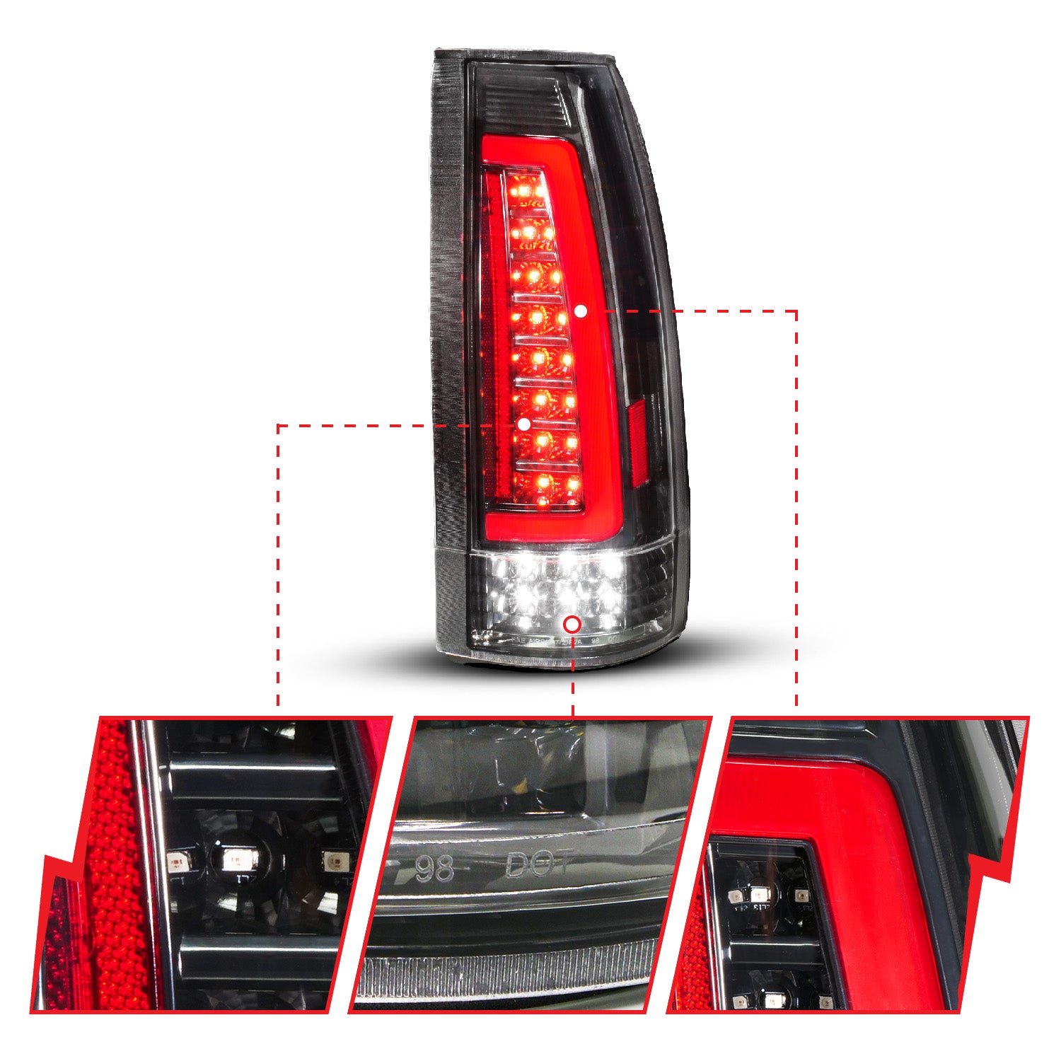 ANZO USA 311485 - Tail Light Set