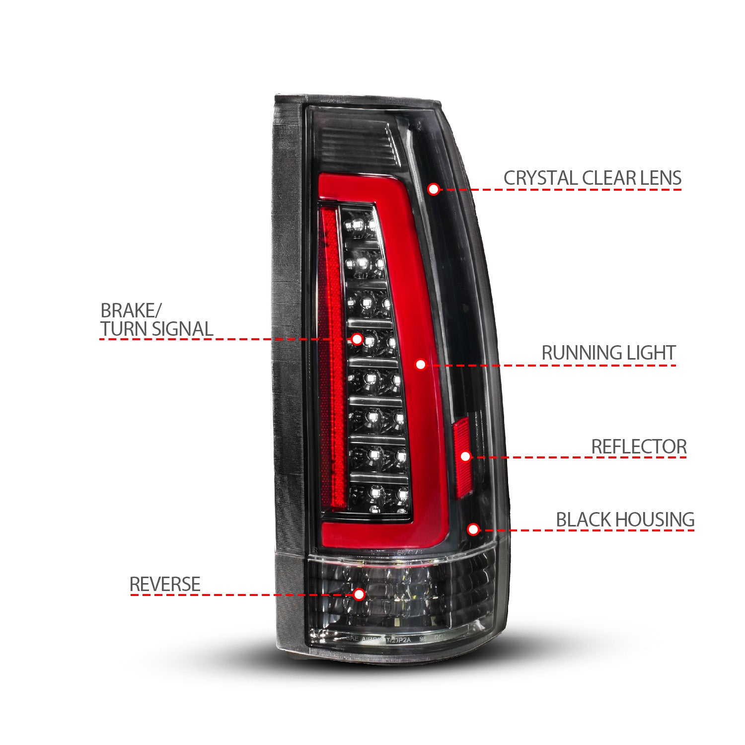 ANZO USA 311485 - Tail Light Set