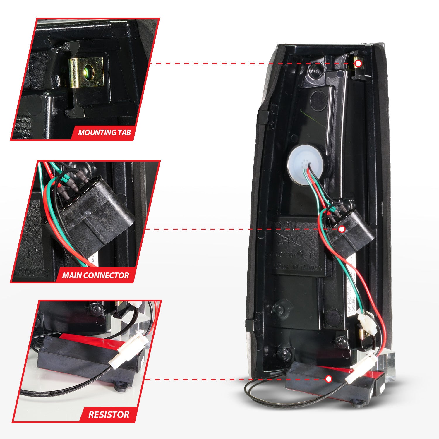 ANZO USA 311485 - Tail Light Set