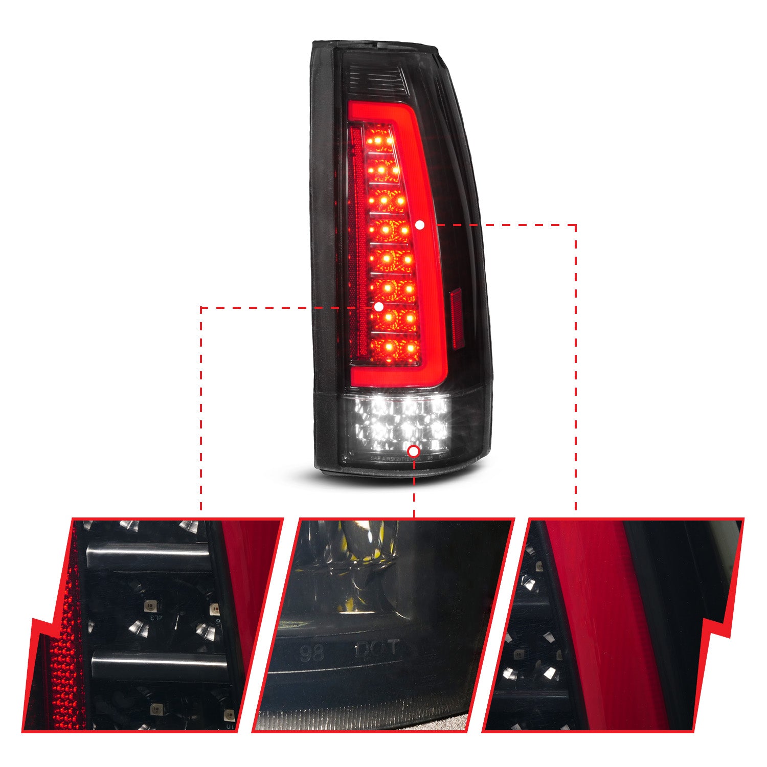 ANZO USA 311486 - Tail Light Set