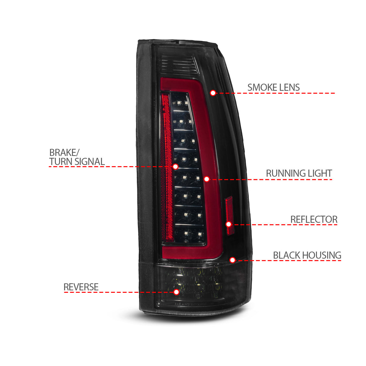 ANZO USA 311486 - Tail Light Set