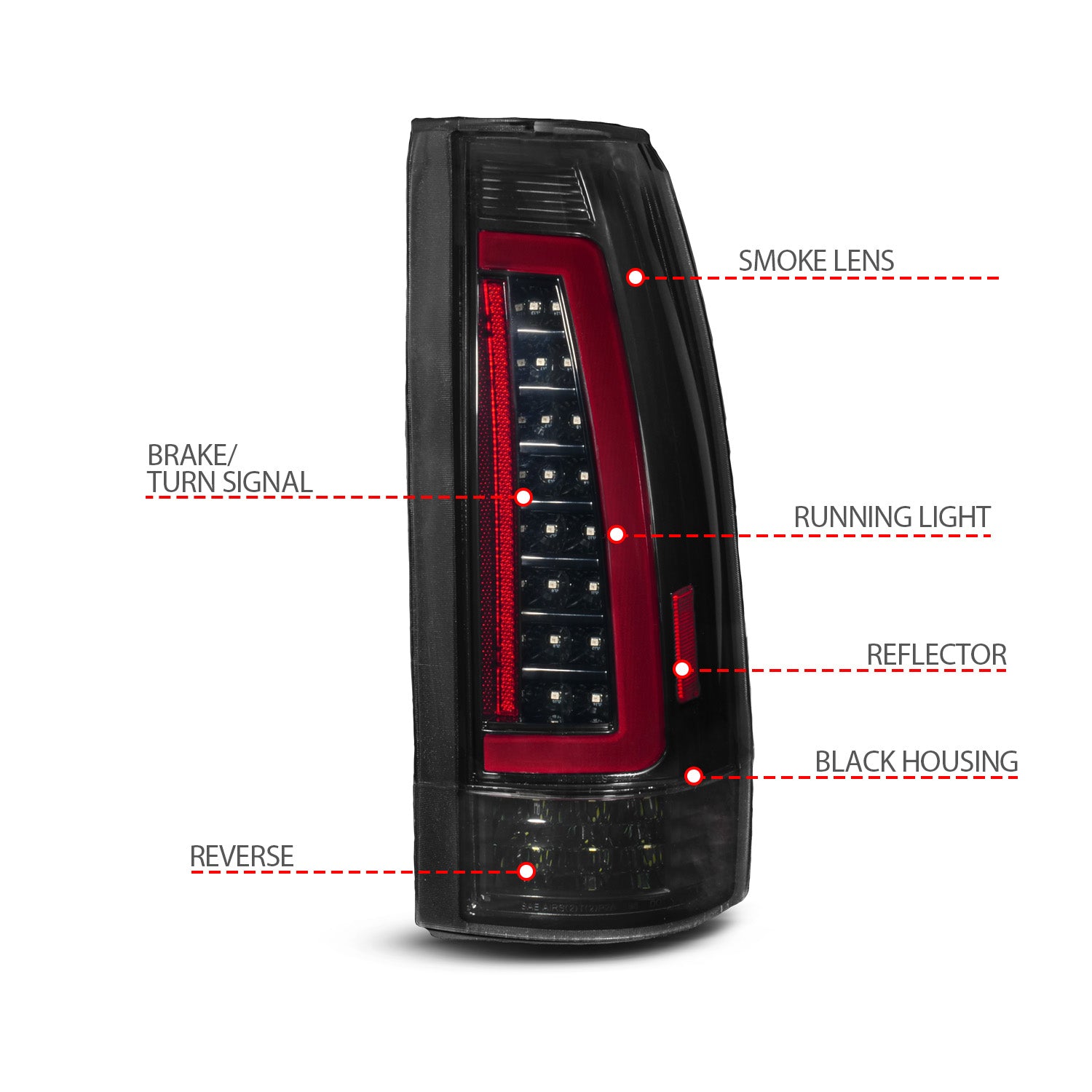 ANZO USA 311486 - Tail Light Set