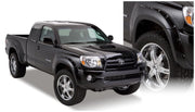 Bushwacker 31920-02 - Black Pocket/Rivet Style Smooth Finish 4-Piece Fender Flare Set For 2005-2011 Toyota Tacoma W/73.5 Inch Bed Bushwacker 1