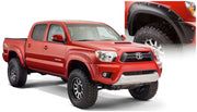 Bushwacker 31927-02 - Black Pocket/Rivet Style Smooth Finish 4-Piece Fender Flare Set For 2012-2015 Toyota Tacoma W/73.5 Inch Bed Bushwacker 3