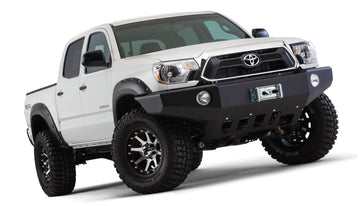 Bushwacker 31928-02 - Black Pocket/Rivet Style Smooth Finish 4-Piece Fender Flare Set For 2012-2015 Toyota Tacoma W/60.3 Inch Bed Bushwacker 1