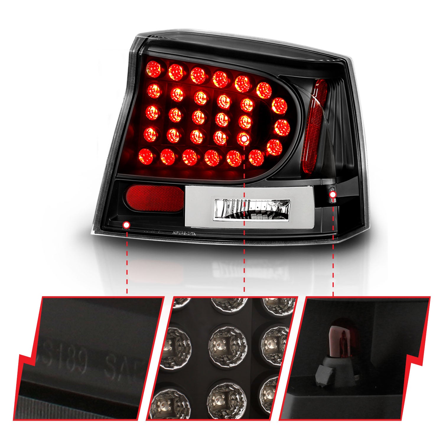 ANZO USA 321014 - Tail Light Set