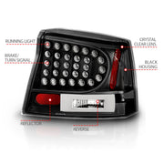 ANZO USA Electrical Lighting and Body ANZO USA 321014 Tail Light Set