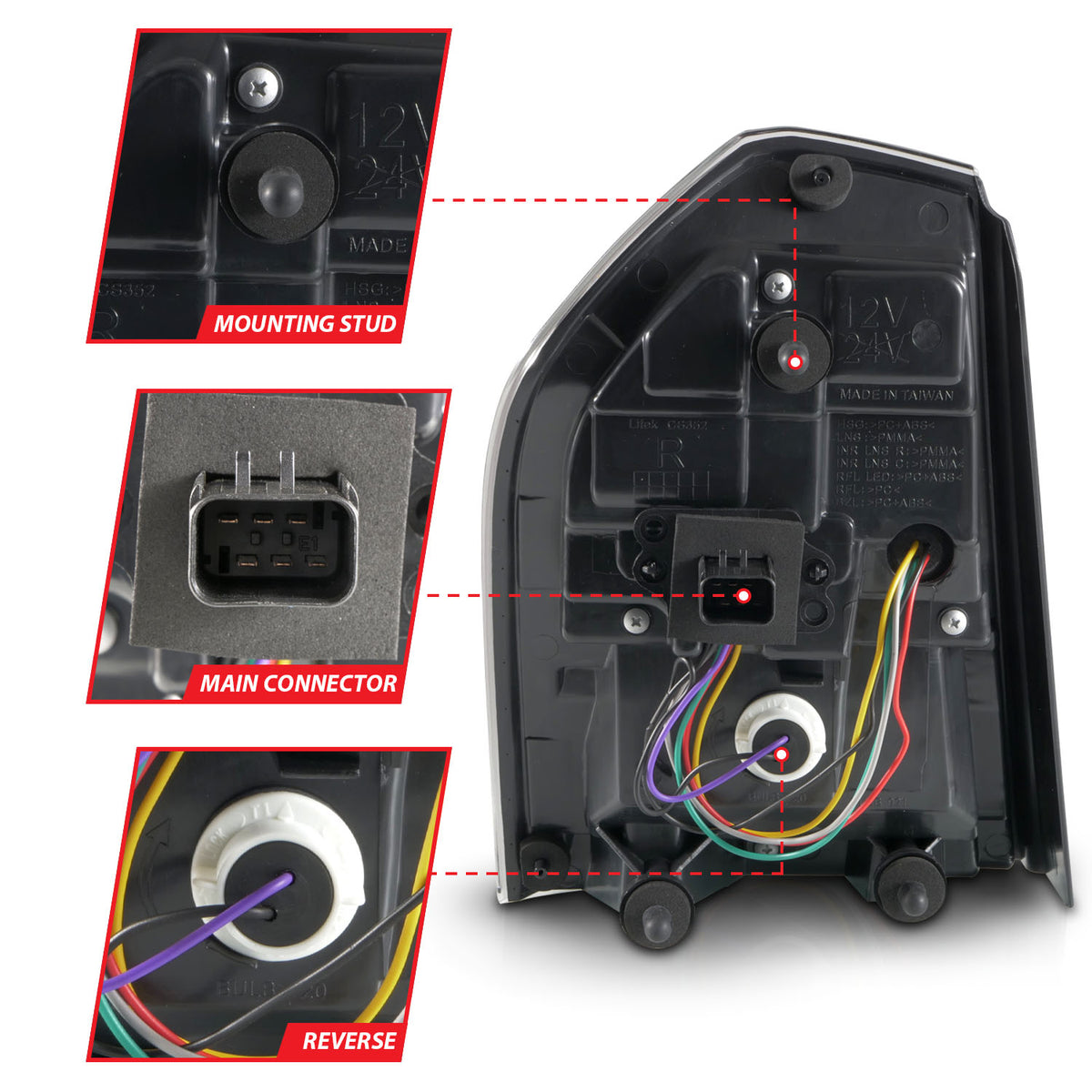 ANZO USA 321343 - Tail Light