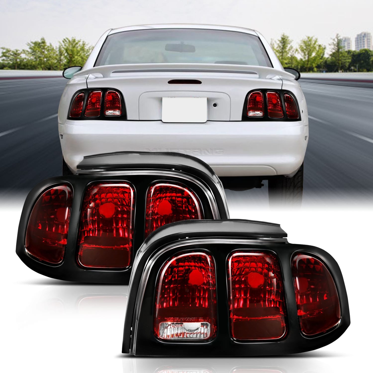 ANZO USA Electrical Lighting and Body ANZO USA 321350 Tail Light Set