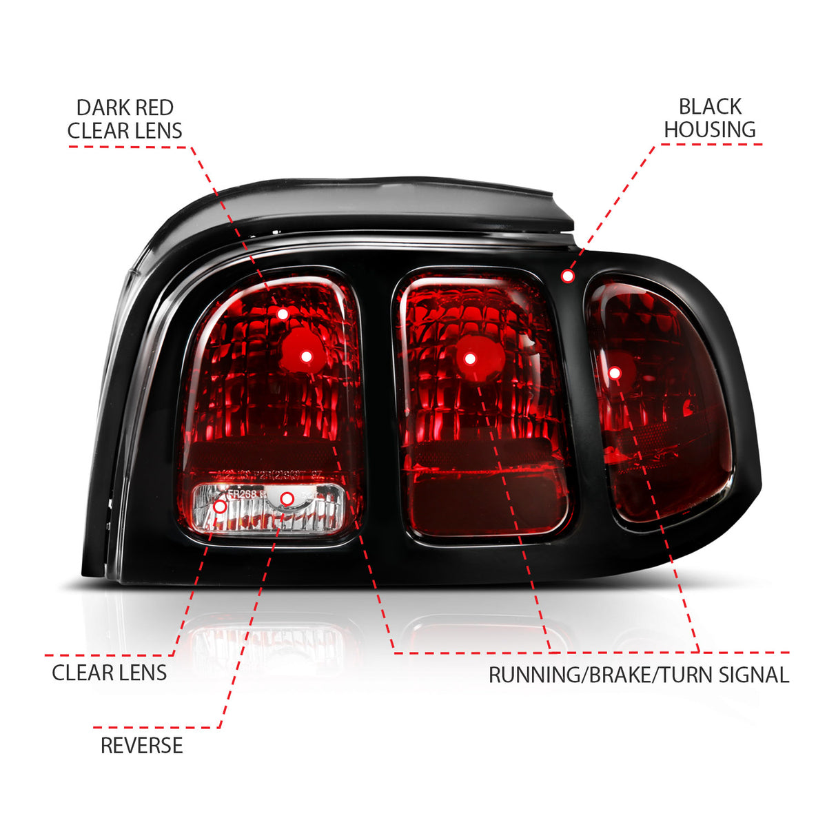 ANZO USA 321350 - Tail Light Set