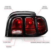 ANZO USA Electrical Lighting and Body ANZO USA 321350 Tail Light Set