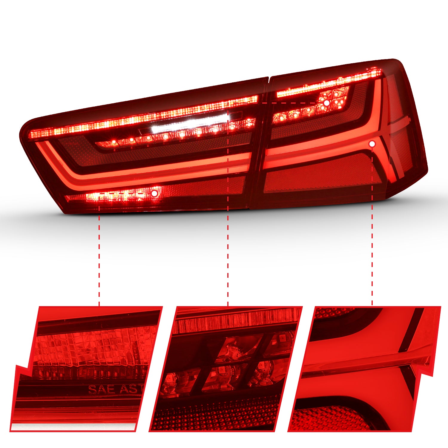 ANZO USA 321353 - Tail Light Set