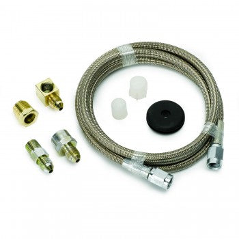 AutoMeter 3235 - LINE, BRAIDED STAINLESS STEEL, #3 DIA., 4FT. LENGTH, -3AN AND 1/8" NPTF FITTINGS 4
