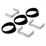 AutoMeter 3244 - GAUGE MOUNT, ANGLE RINGS, 3 PCS., BLACK, FOR 2 5/8" GAUGES 4