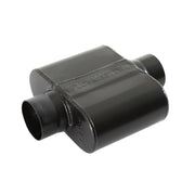 Flowmaster 325108 - 10 Series Delta Force Race Muffler 10 Series Race Muffler 2.50 Center In 2.50 Center Out Low Profile Aggressive Sound Flowmaster 3